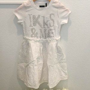 IKKS Cotton Girl Dress NEW 4T